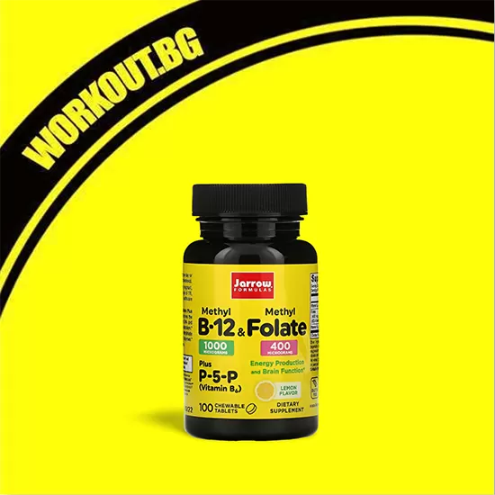 Jarrow Formulas Methyl B-12 1000 mcg & Methyl Folate 400 mcg