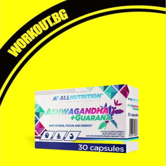 Allnutrition Ashwagandha + Guarana | Anti Stress, Focus and Energy