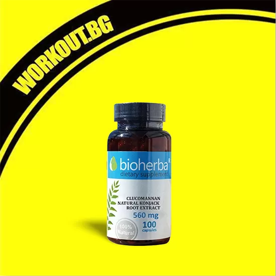 Bioherba Glucomannan Natural Konjack Root Extract 560 mg