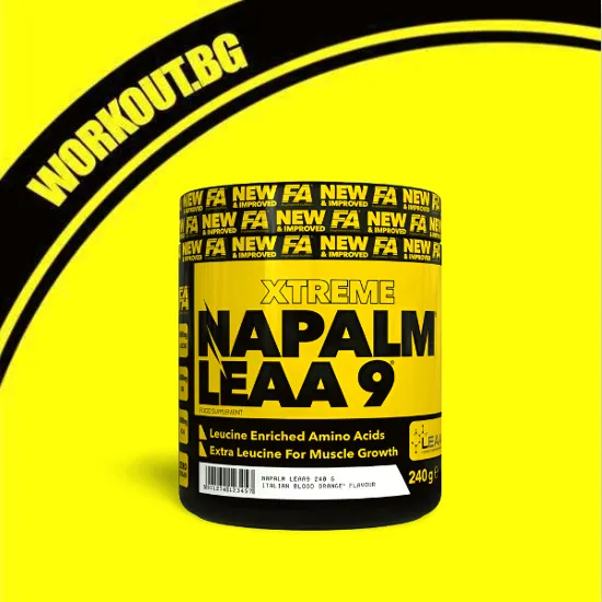 FA Nutrition Xtreme Napalm LEAA 9 | Leucine Enriched Essential Amino Acids