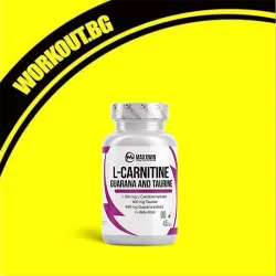 L-Carnitine + Guarana + Taurine 90 капсули