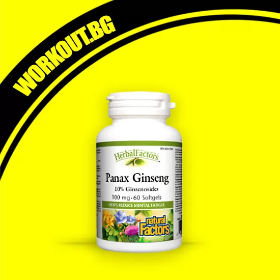 Natural Factors Panax Ginseng 100 mg