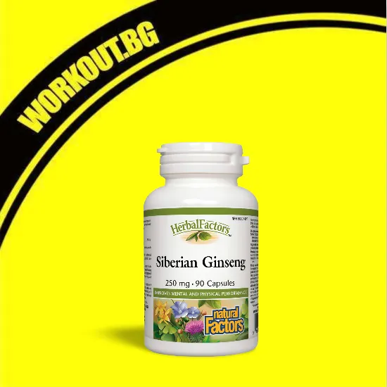 Natural Factors Siberian Ginseng 250 mg
