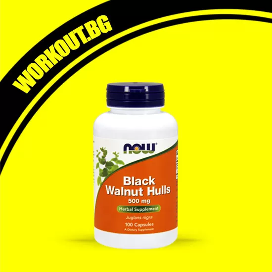 NOW Foods Black Walnut Hulls 500 mg