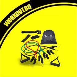 Тренировъчен комплект ластици 11 части Resistance Band Set