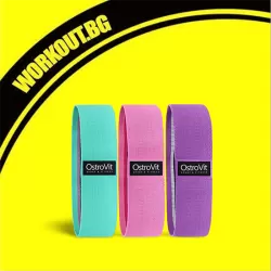 Комплект тренировъчни ластици с памучно покритие