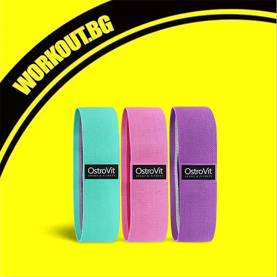 OstroVit Комплект тренировъчни ластици с памучно покритие
