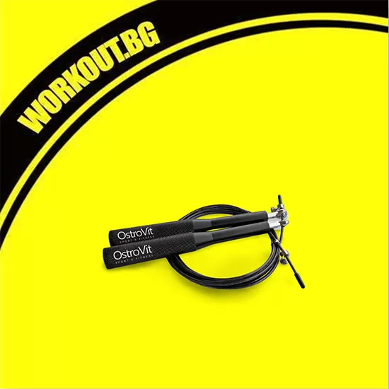 OstroVit Въже за скачане с метални дръжки - Speed / Skipping Rope