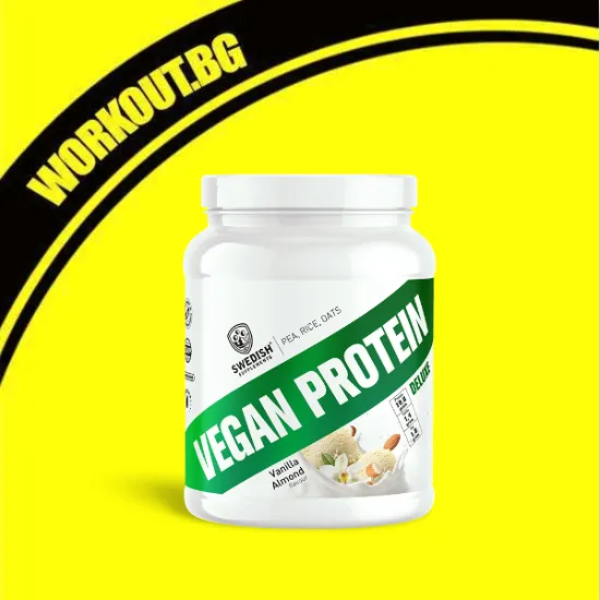 SWEDISH Supplements Vegan Protein Deluxe | from Pea, Rice and Oats
